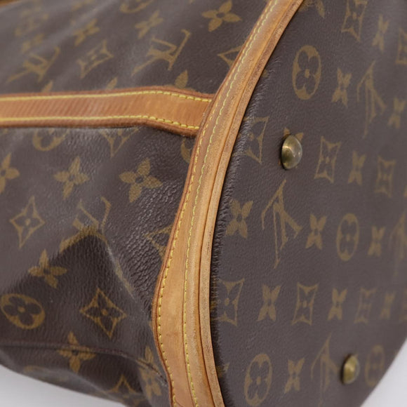 LOUIS VUITTON Monogram Bucket GM Shoulder Bag M42236 LV Auth bs37351