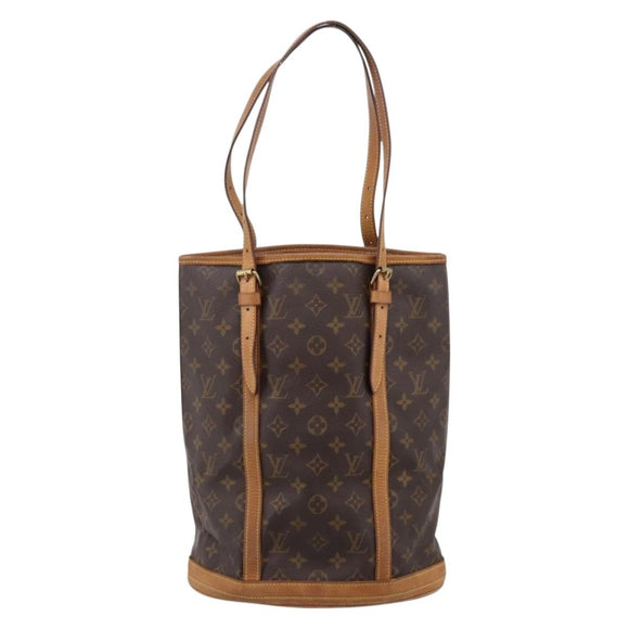 LOUIS VUITTON Monogram Bucket GM Shoulder Bag M42236 LV Auth bs37351