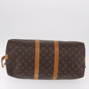 LOUIS VUITTON Monogram Keepall Bandouliere 45 Boston Bag M41418 LV Auth bs37352-16