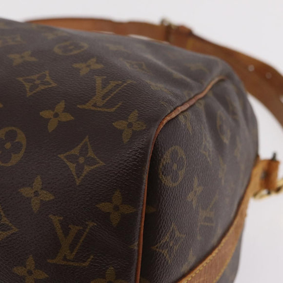 LOUIS VUITTON Monogram Keepall Bandouliere 45 Boston Bag M41418 LV Auth bs37352