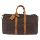 LOUIS VUITTON Monogram Keepall Bandouliere 45 Boston Bag M41418 LV Auth bs37352-2