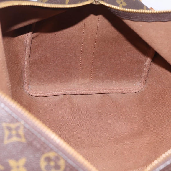 LOUIS VUITTON Monogram Keepall Bandouliere 45 Boston Bag M41418 LV Auth bs37352