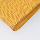 LOUIS VUITTON Epi Pochette Accessoires Pouch Yellow M52949 LV Auth bs37353-17
