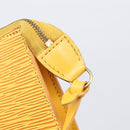 LOUIS VUITTON Epi Pochette Accessoires Pouch Yellow M52949 LV Auth bs37353-19