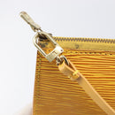 LOUIS VUITTON Epi Pochette Accessoires Pouch Yellow M52949 LV Auth bs37353-20
