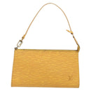 LOUIS VUITTON Epi Pochette Accessoires Pouch Yellow M52949 LV Auth bs37353-13