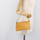 LOUIS VUITTON Epi Pochette Accessoires Pouch Yellow M52949 LV Auth bs37353-23