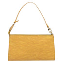 LOUIS VUITTON Epi Pochette Accessoires Pouch Yellow M52949 LV Auth bs37353-2