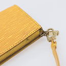 LOUIS VUITTON Epi Pochette Accessoires Pouch Yellow M52949 LV Auth bs37353-8