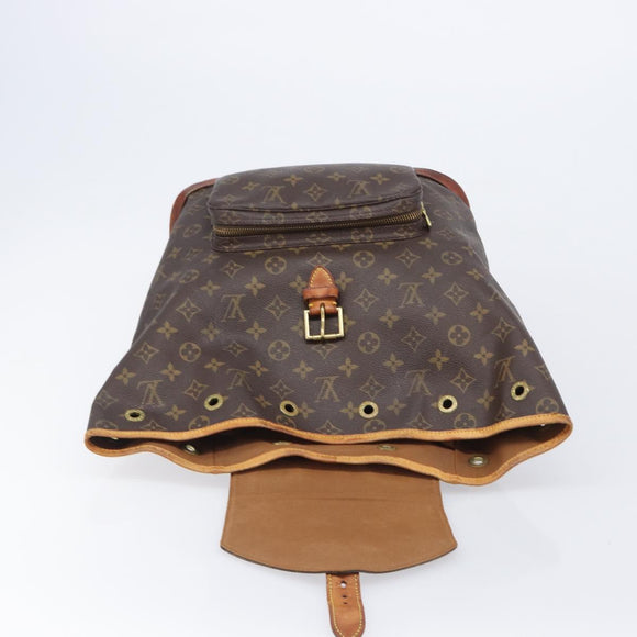 LOUIS VUITTON Monogram Montsouris GM Backpack M51135 LV Auth bs37354