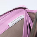 BOTTEGA VENETA INTRECCIATO Long Wallet Leather Purple Auth bs37355-23