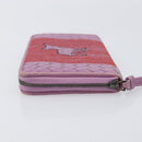 BOTTEGA VENETA INTRECCIATO Long Wallet Leather Purple Auth bs37355-5