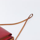 LOUIS VUITTON Monogram Vernis Motto Accessory Pouch Red M91137 LV Auth bs37359-15