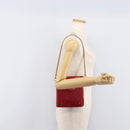 LOUIS VUITTON Monogram Vernis Motto Accessory Pouch Red M91137 LV Auth bs37359-32