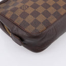 LOUIS VUITTON Damier Ebene Trousse Toilette 25 Clutch Bag N47624 LV Auth bs37362-11