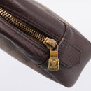 LOUIS VUITTON Damier Ebene Trousse Toilette 25 Clutch Bag N47624 LV Auth bs37362-12