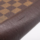 LOUIS VUITTON Damier Ebene Trousse Toilette 25 Clutch Bag N47624 LV Auth bs37362-14