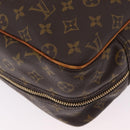 LOUIS VUITTON Monogram Alize de Poche Boston Bag 2way M41392 LV Auth bs37363-17