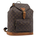 LOUIS VUITTON Monogram Montsouris GM Backpack M51135 LV Auth bs37365-1