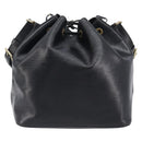 LOUIS VUITTON Epi Petit Noe Shoulder Bag Black M44102 LV Auth bs37366-2