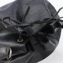 LOUIS VUITTON Epi Petit Noe Shoulder Bag Black M44102 LV Auth bs37366-6