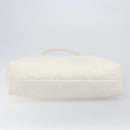 GUCCI Tote Bag Nylon White Silver 002 2123 0455 Auth bs37372-6