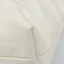GUCCI Tote Bag Nylon White Silver 002 2123 0455 Auth bs37372-9