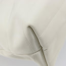 GUCCI Tote Bag Nylon White Silver 002 2123 0455 Auth bs37372-17