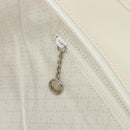 GUCCI Tote Bag Nylon White Silver 002 2123 0455 Auth bs37372-23