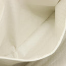 GUCCI Tote Bag Nylon White Silver 002 2123 0455 Auth bs37372-24