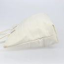 GUCCI Tote Bag Nylon White Silver 002 2123 0455 Auth bs37372-5