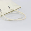 GUCCI Tote Bag Nylon White Silver 002 2123 0455 Auth bs37372-8