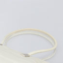 GUCCI Tote Bag Nylon White Silver 002 2123 0455 Auth bs37372-14