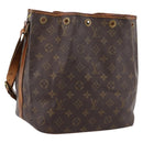 LOUIS VUITTON Monogram Petit Noe Shoulder Bag M42226 LV Auth bs37378-1