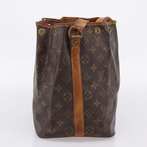LOUIS VUITTON Monogram Petit Noe Shoulder Bag M42226 LV Auth bs37378