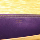 LOUIS VUITTON Epi Monceau28 Hand Bag 2way Yellow M52129 LV Auth bs37379-18