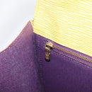 LOUIS VUITTON Epi Monceau28 Hand Bag 2way Yellow M52129 LV Auth bs37379-21