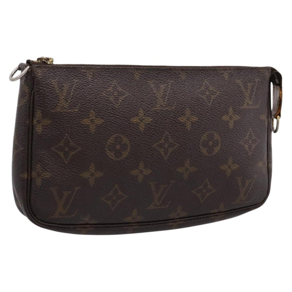 LOUIS VUITTON Monogram Pochette Accessoires Pouch M51980 LV Auth bs37381