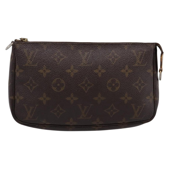 LOUIS VUITTON Monogram Pochette Accessoires Pouch M51980 LV Auth bs37381