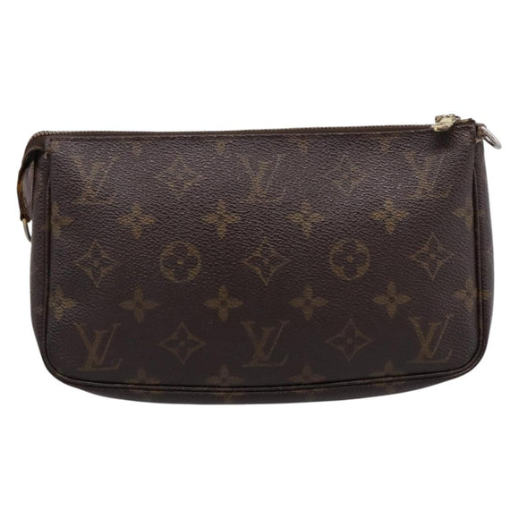 LOUIS VUITTON Monogram Pochette Accessoires Pouch M51980 LV Auth bs37381