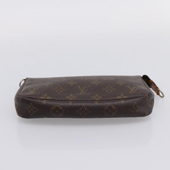 LOUIS VUITTON Monogram Pochette Accessoires Pouch M51980 LV Auth bs37381