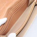 Christian Dior Trotter Canvas Long Wallet White Silver Auth bs37382V-20