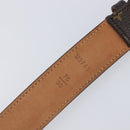 LOUIS VUITTON Monogram Ceinture Trio Belt 75/30 M9745 LV Auth bs37383-13