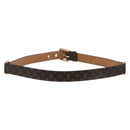 LOUIS VUITTON Monogram Ceinture Trio Belt 75/30 M9745 LV Auth bs37383-2