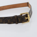 LOUIS VUITTON Monogram Ceinture Trio Belt 75/30 M9745 LV Auth bs37383-5