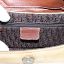 Christian Dior Street Chic Shoulder Bag Canvas Beige Gold Auth bs37384-20