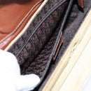 Christian Dior Street Chic Shoulder Bag Canvas Beige Gold Auth bs37384-24