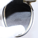 FENDI Zucca Canvas Pouch Charm Brown Gold Auth bs37390A-16