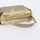 CHANEL Paris Biarritz Shoulder Bag Coated Canvas Gold Silver CC Auth bs37395-9