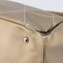 CHANEL Paris Biarritz Shoulder Bag Coated Canvas Gold Silver CC Auth bs37395-20